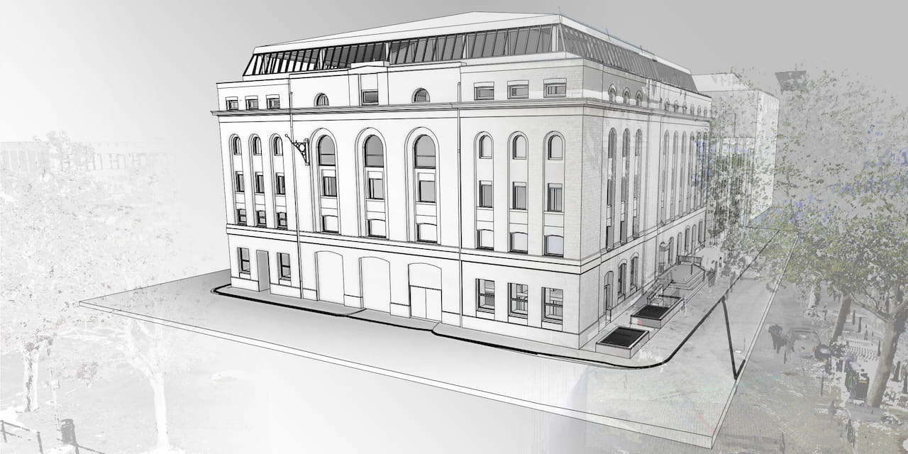Full Scan To BIM Survey & Model for Arnolfini Art Gallery, Bristol — PointBIM case study