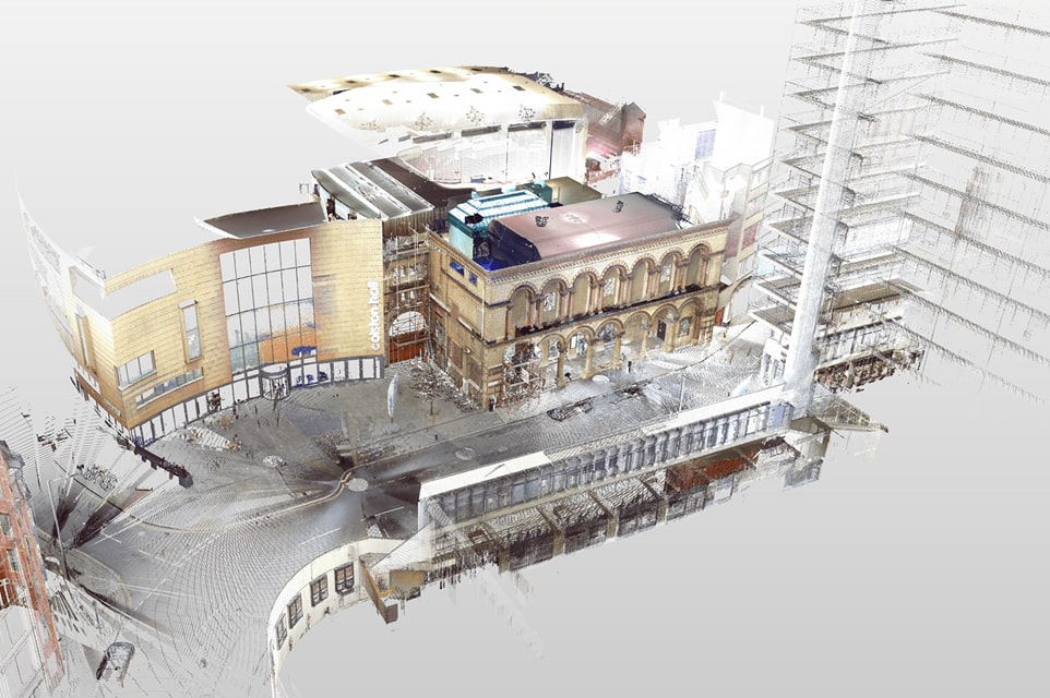Laser Scan Survey of Colston Hall / Bristol Beacon