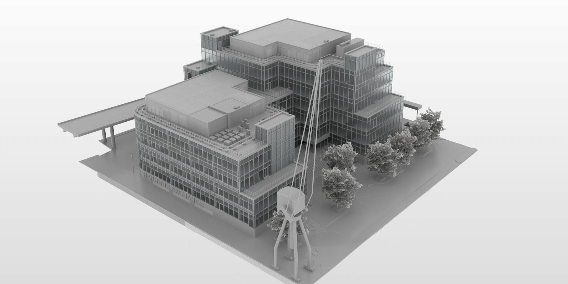 Scan to BIM of Harbour Exchange, Canary Wharf — PointBIM case study