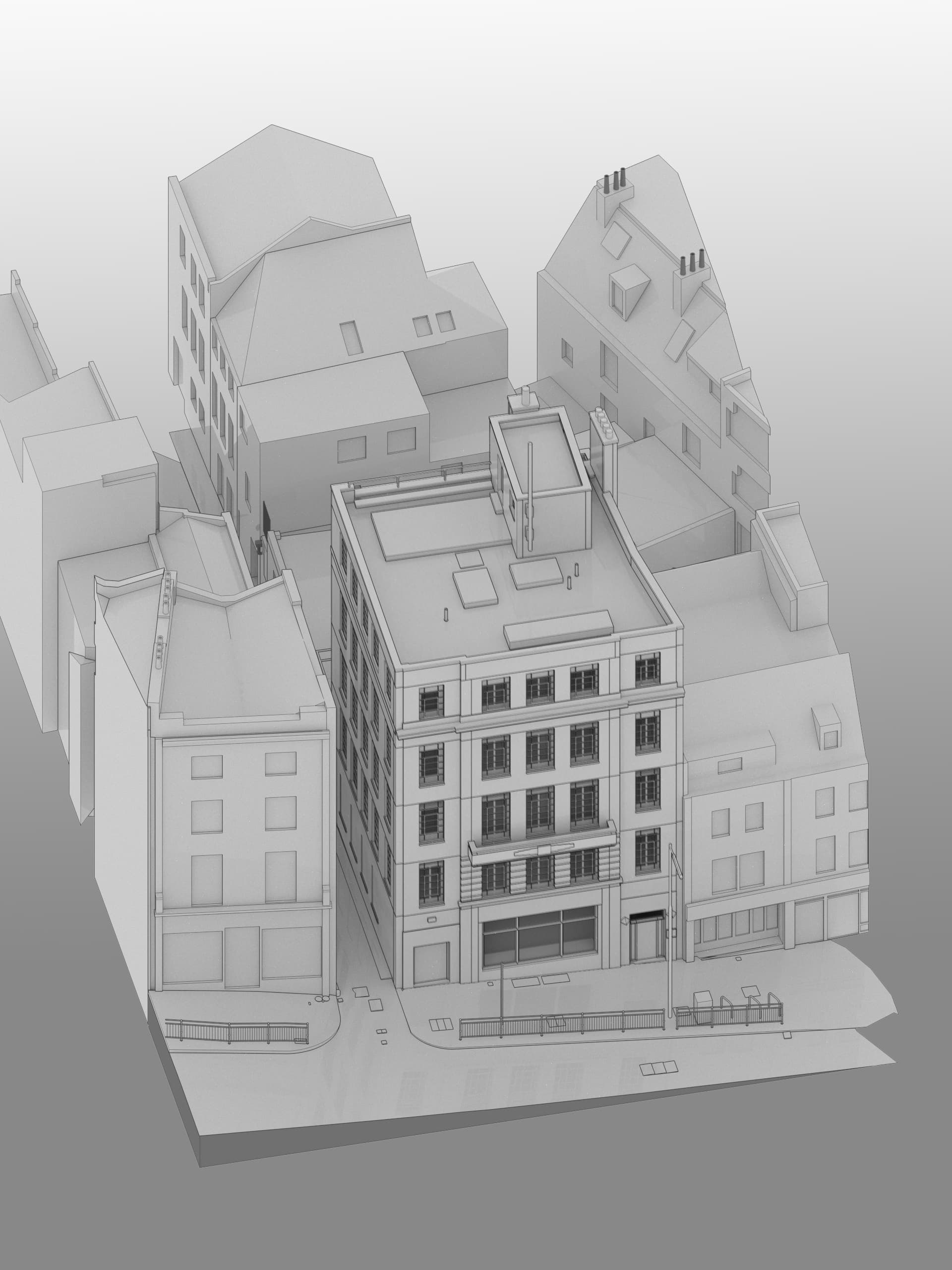 Revit Model for St Augustines Parade, Bristol